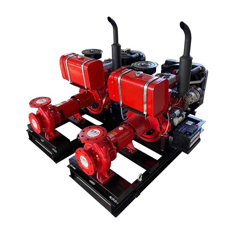 Diesel engine agricultural high flow and pressure water irrigation pumps