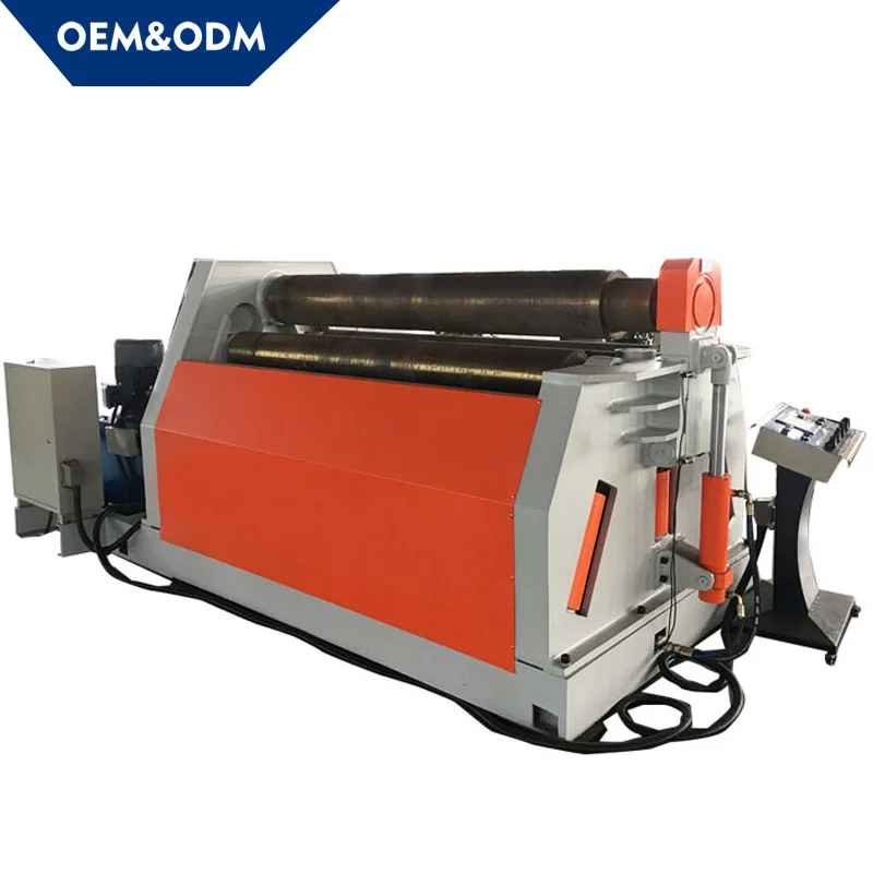 cnc plate rolling machine with Siemens controls