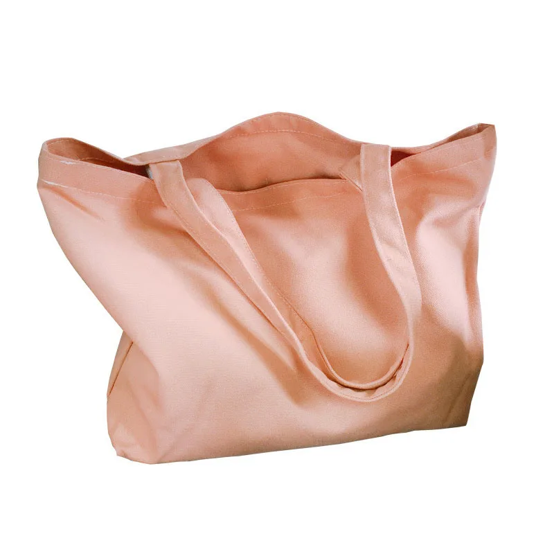 Shenzhen Factory Waterproof Colorful  Large Capacity Girl Shoulder Hand Bucket Bag Women Canvas Bags