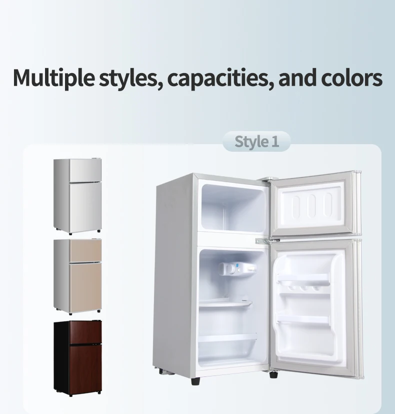 2023 China Factory Supply Household Fridge Refrigeration Electric Refrigerator For Kitchen