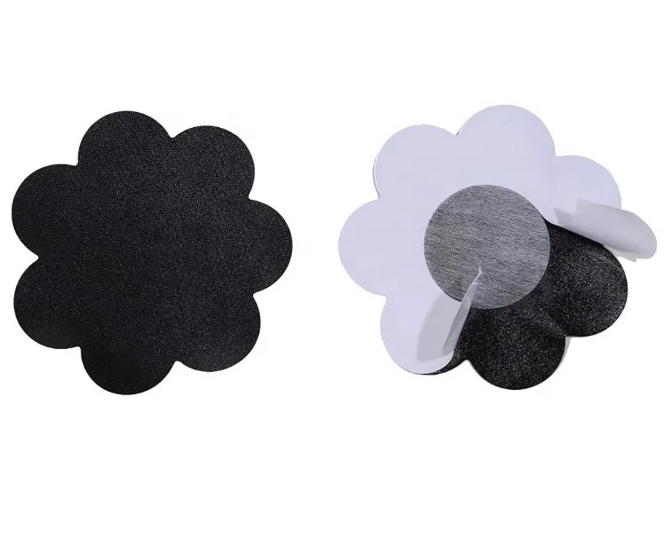 Disposable Nipple Cover Sexy Satin Nipple Pasties Sexy Lingerie Women Chest Adhesive Stickers Nude