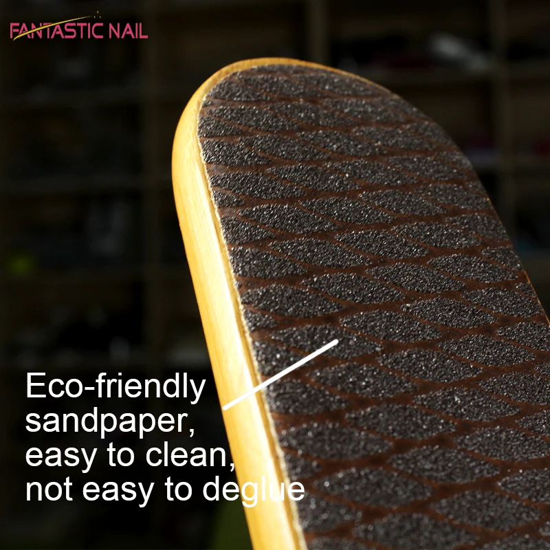 2022 private label professional friendly sandpaper easy to clean hot sale wooden foot file