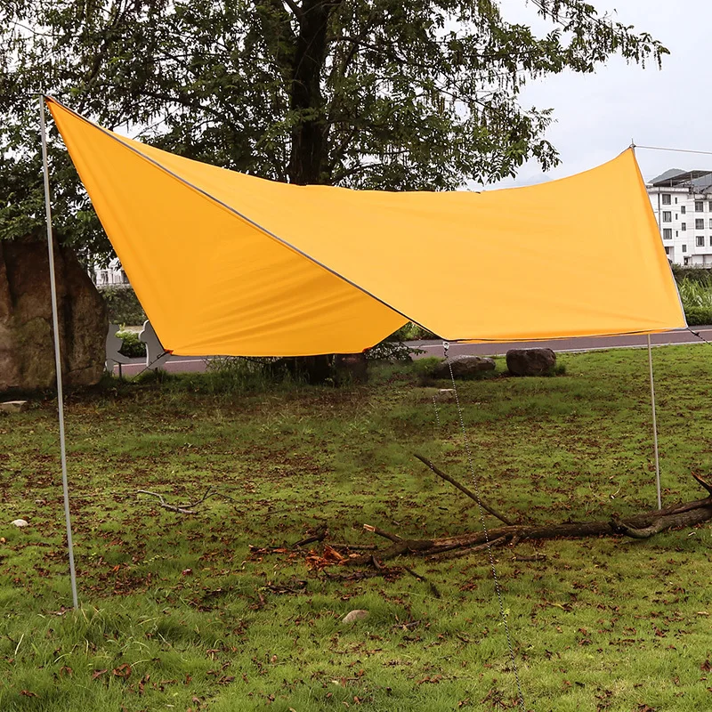 Outdoor UV Block Canopy Awning Shelter Fabric Cloth Screen Outdoor Sun Shade Sail Waterproof for Garden and Backyard