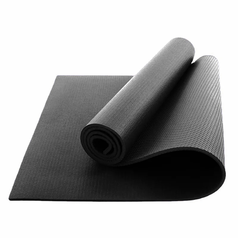 High Quality  Factory Price 6mm Waterproof  Pvc Yoga Mat Manufacturer  Eco Friendly Custom logo Exercise Fitness Pilates Mat