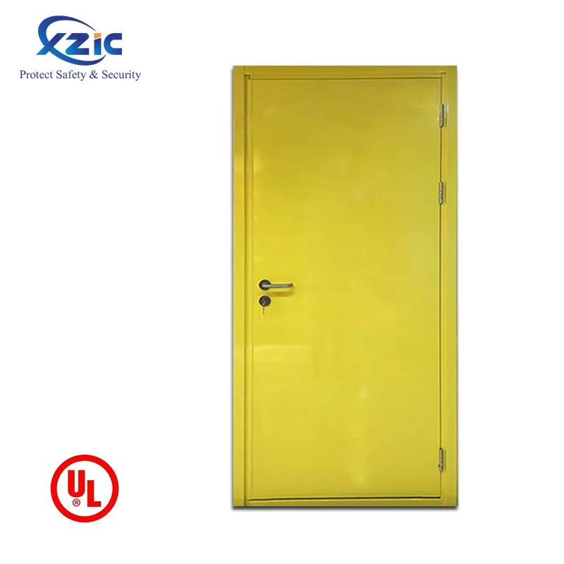 High quality Hollow metal fire proof steel door 180 minutes fire-proof internal fire rated metal door