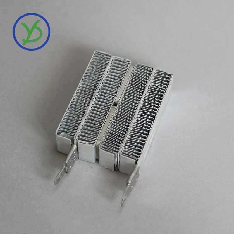 YIDU 12/24/48/220V conductive ptc ceramic air heater heating element for Underfloor heating systems
