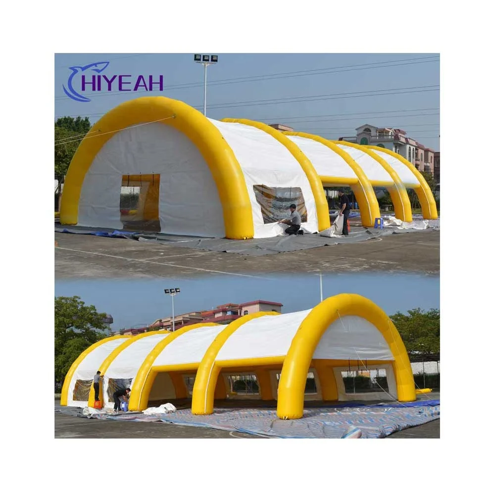 Giant Ball Field Tent Golf Inflatable Tent Paintball Sport Court Tennis Tent For Sale