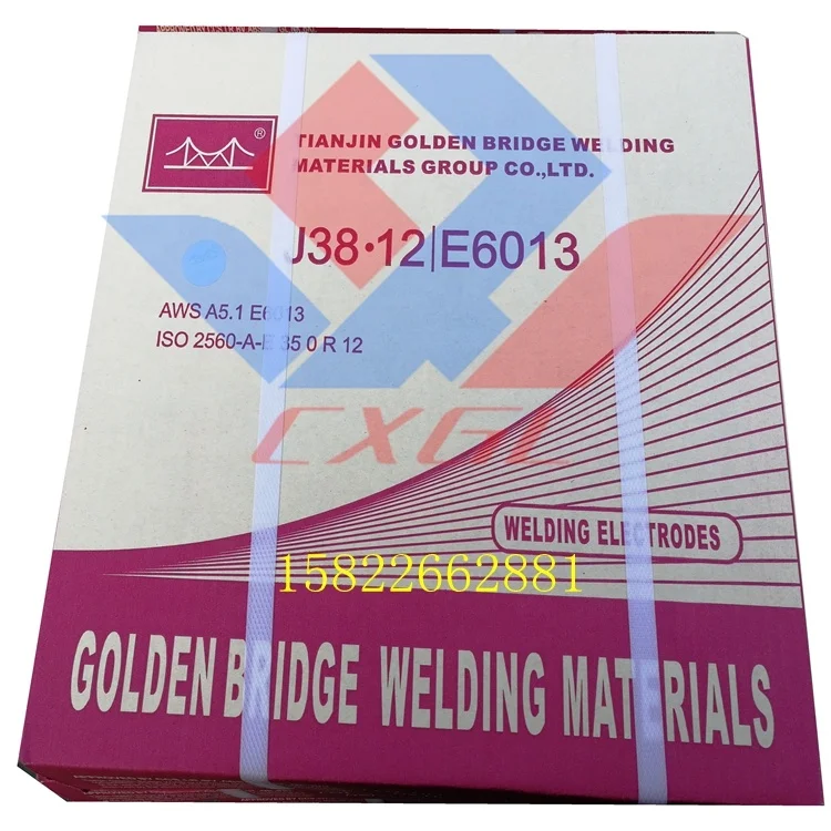 low price golden bridge E6013 welding electrode