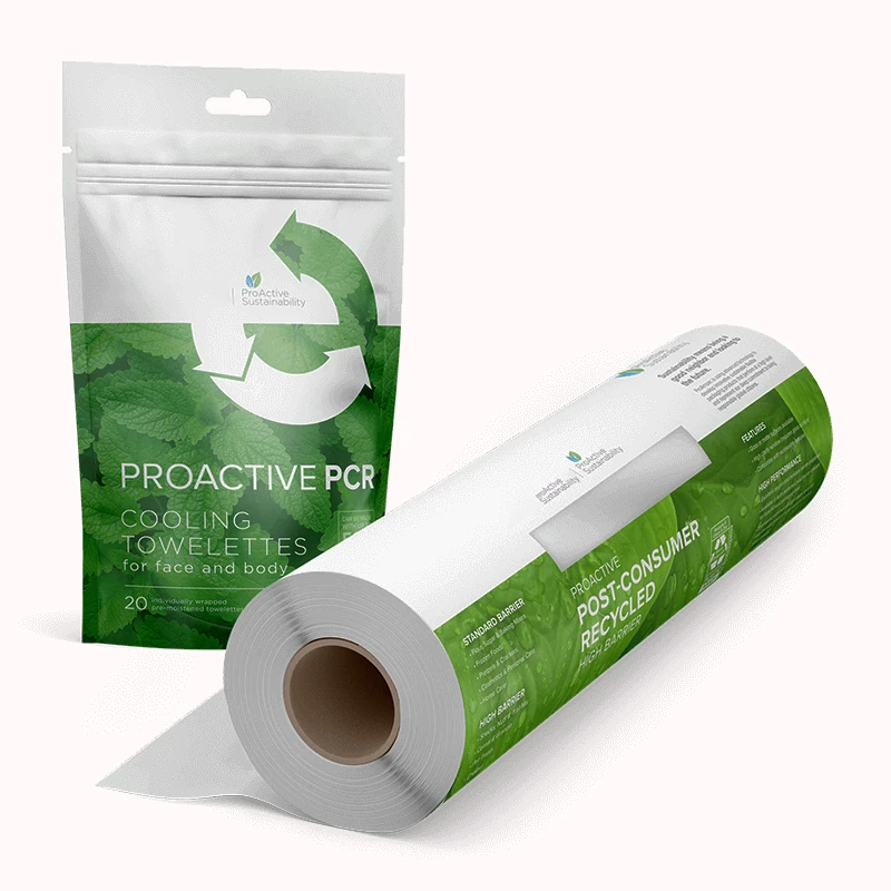 Custom Printed Packaging Food Grade Sugar Sachet Mylar Plastic Film Roll For Liquid Sachet Drinks Packaging