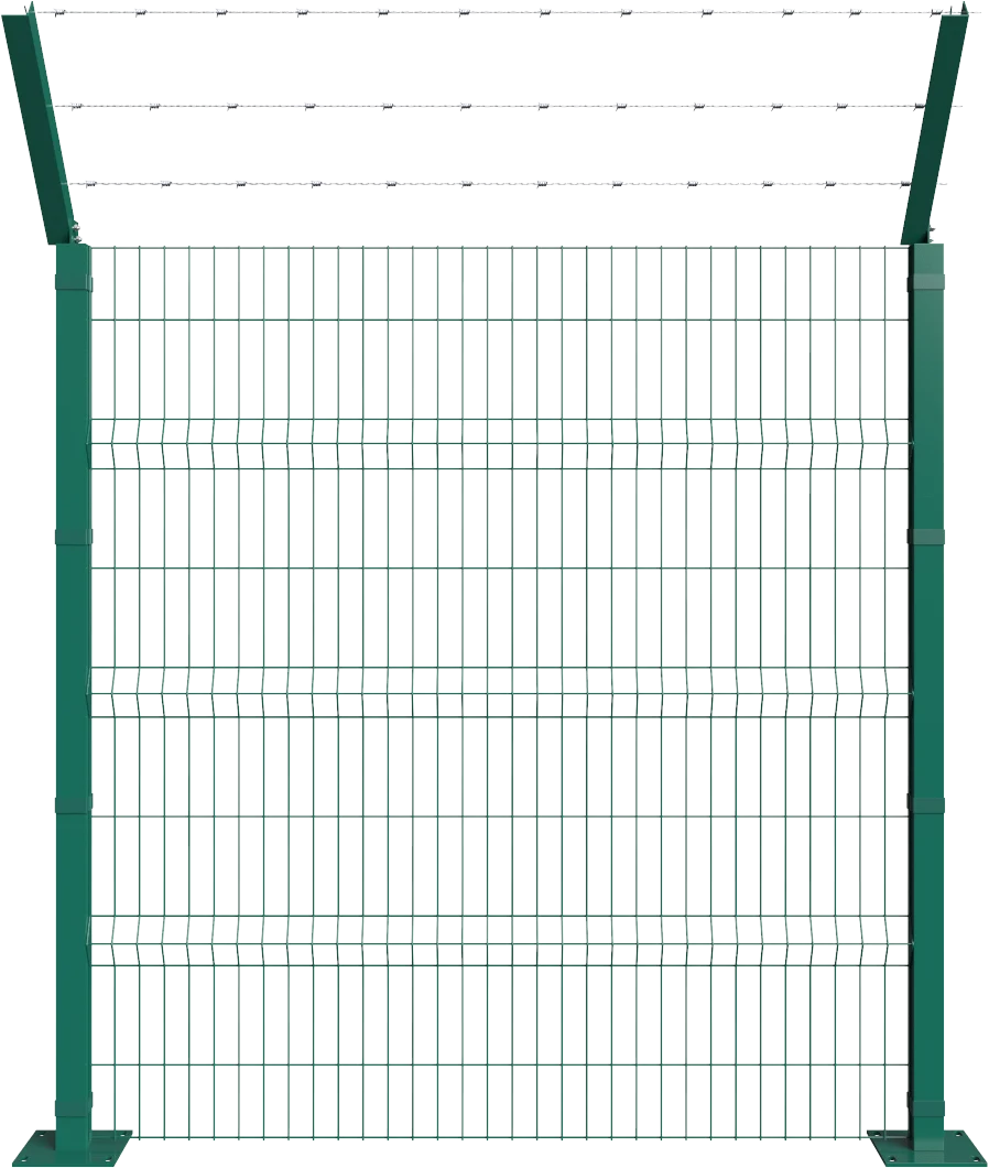 AEOMESH  factory wholesale welded wire mesh fence,high quality 868/656 2d double wire mesh fence / twin wire mesh fence