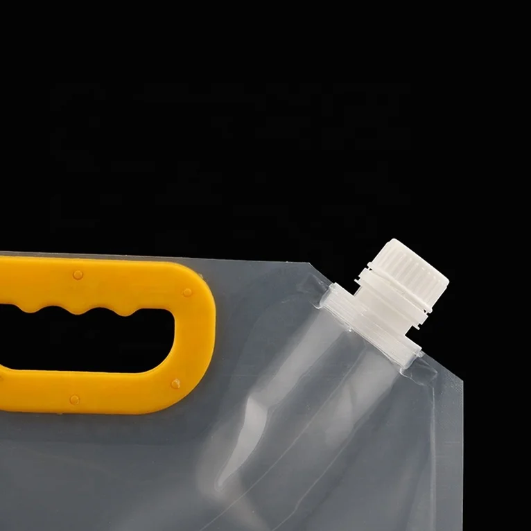 
Stand Up Pouch With Spout Filling Machine Foldable Drinking Water Bag 