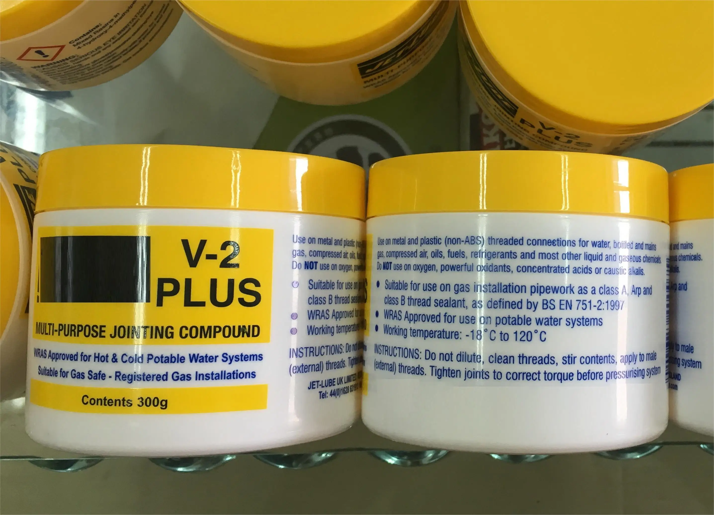 Grease Pot Cartridge Plastic Jar 500g 300g Plastic Co-friendly Complex Multi Purpose Grease Tube Lubricant Lubrication