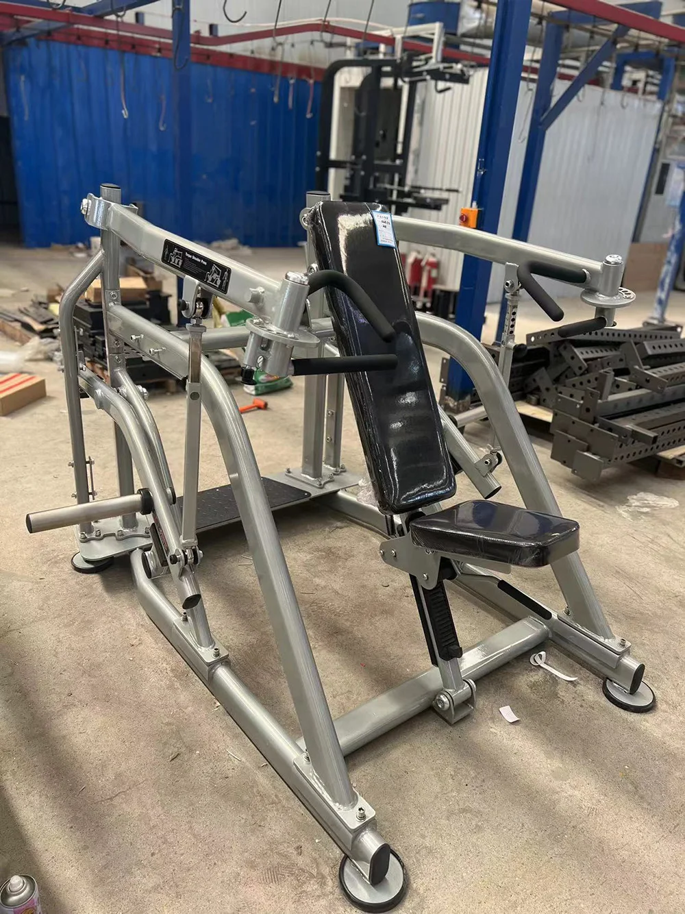 Commercial gym machines fitness equipment Plate loaded  Professional Shoulder press with dual handle for gym center use