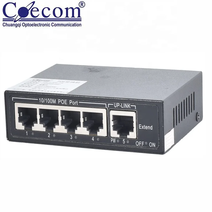 
ROHS 1000M Gigabit Switch 5 Port Gigabit Switch Optical Fiber Gigabit Switch, 5*RJ45 Copper Connector 