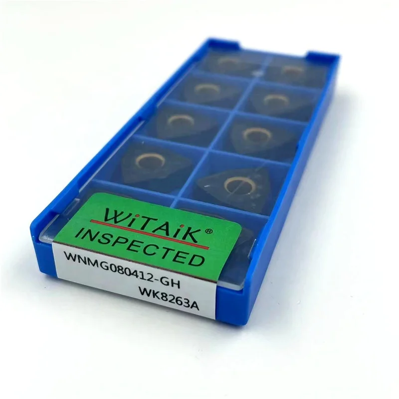 Turing tool WNMG080408-GH WK8263A carbide insert with semi finishing