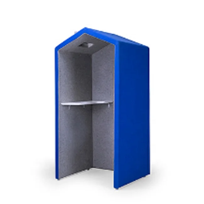 New Desgin Single Acoustic Soundproof Booth Movable Silence Office Phone Booth