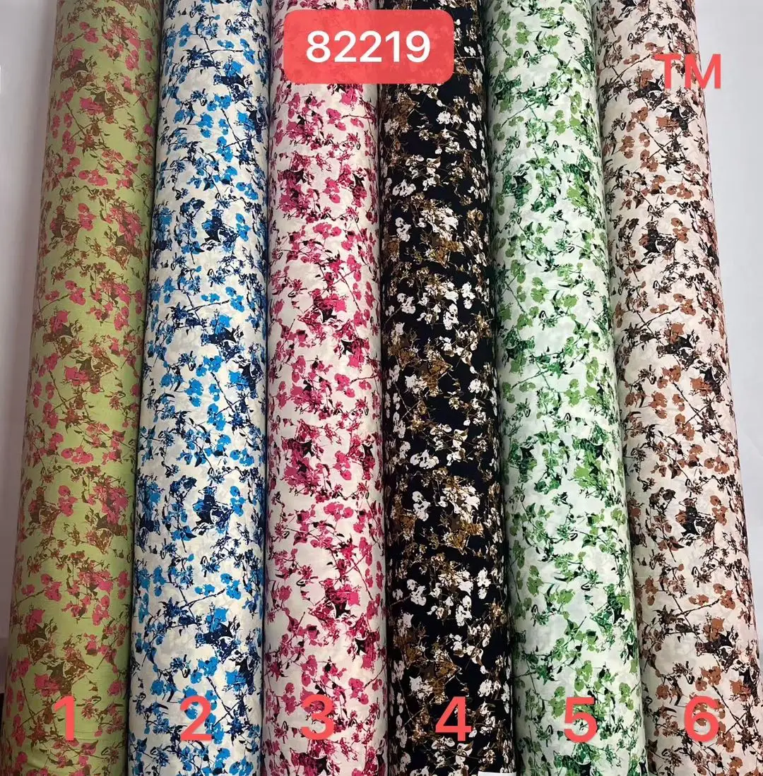 Popular Factory Direct Sale Competitive Price Customized Printing Rayon Viscose fabric
