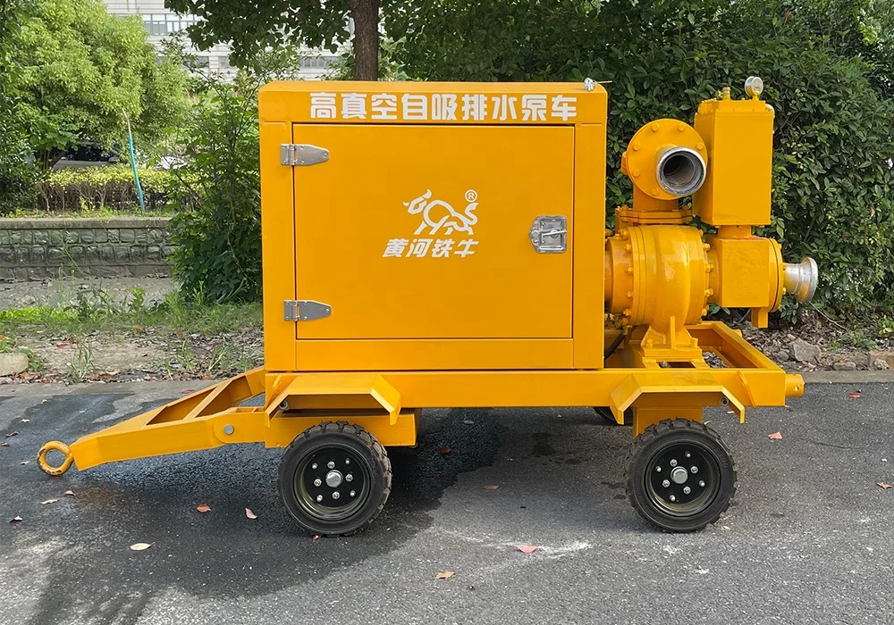 Diesel Self-priming High Pressure Water Pump for Chemical Industry and Petroleum Industry