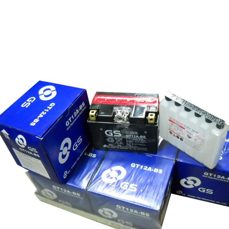 
Factory High Quality Product GT12A-BS Motorcycle Battery 