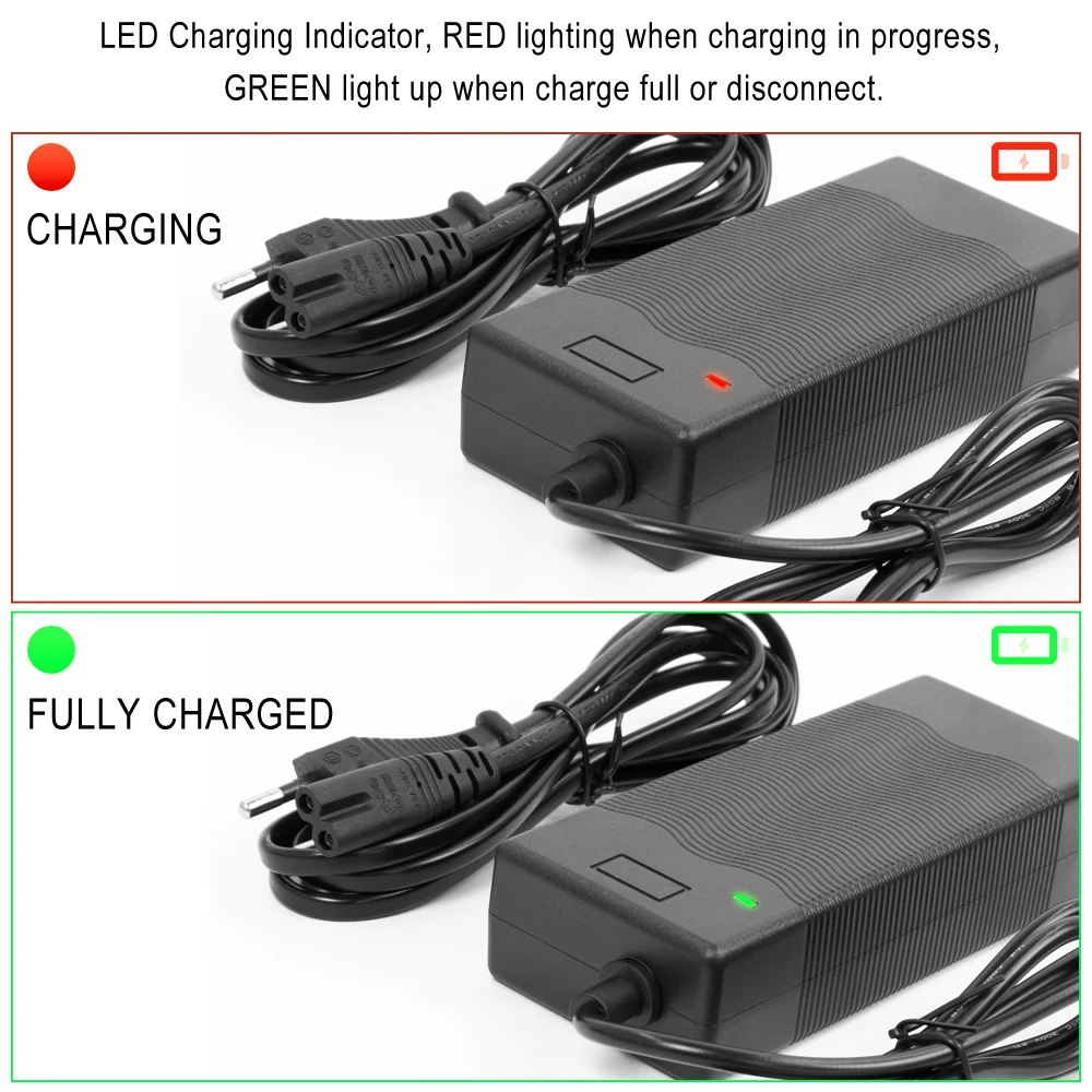 42v 2A Charger EU/US/UK/AU Sock Charger For Xiaomi Scooter 4 PRO Mi4 PRO Electric Scooter Parts