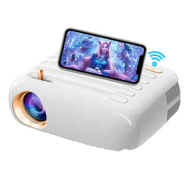 Everycom T3 5500 Lumens Mini Portable Projectors 720p  WIFI Smart TV Home Theater Everycom mini portable hd led projector