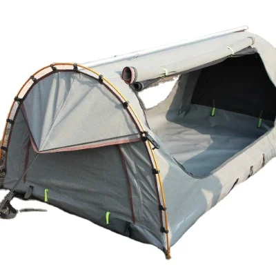 One Stop Service Canvas 2 person swag tent folding tents swag privacy camping toilet