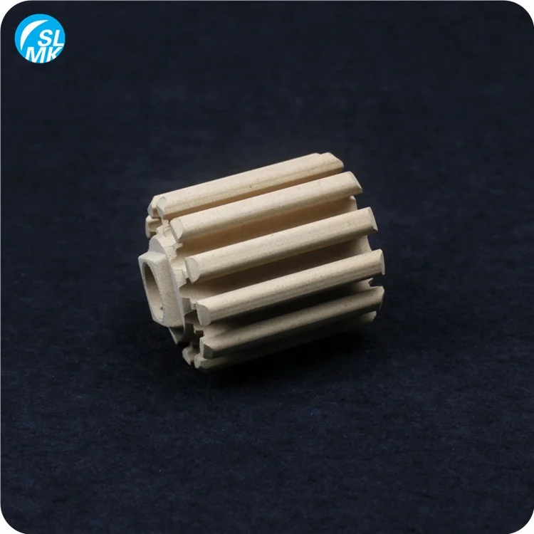 refractory machine parts cordierite ceramic bobbin heater insulators