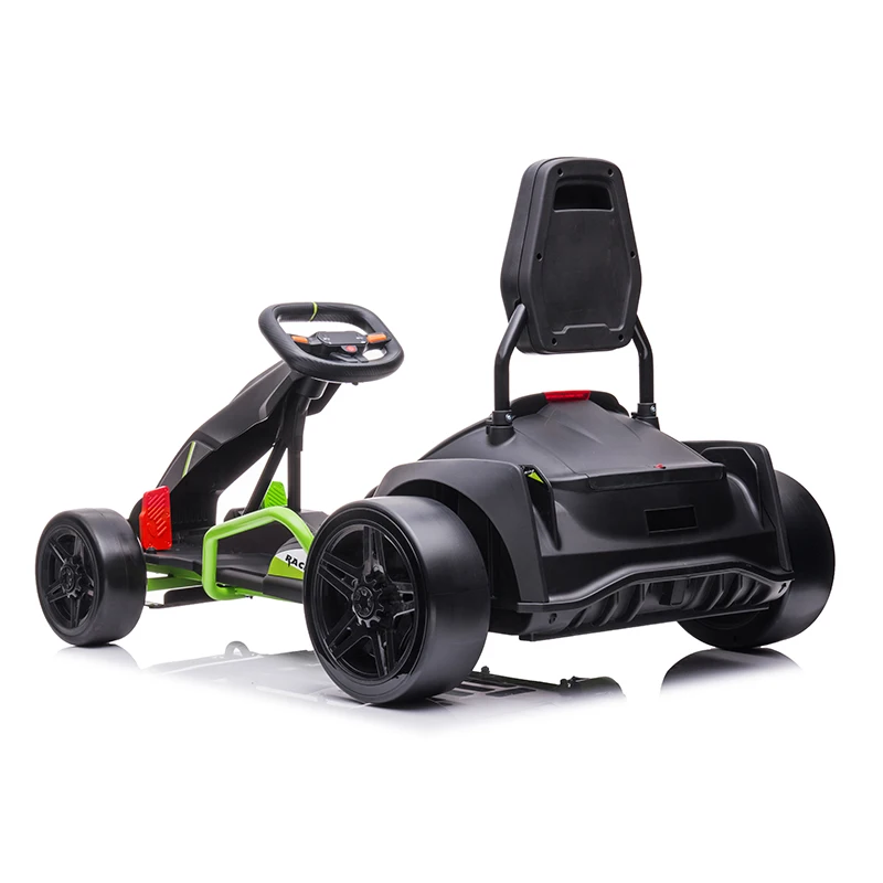 24V Drift Electric Racing Go Karting Cars Double Motors Driving Big Power Pedal Go Karts For Kids Adult Go Kart