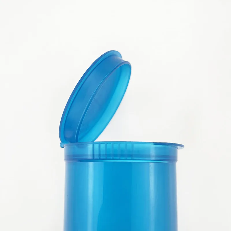 30 Dram Empty Squeeze Pop top Bottle-vials Box Container Color random