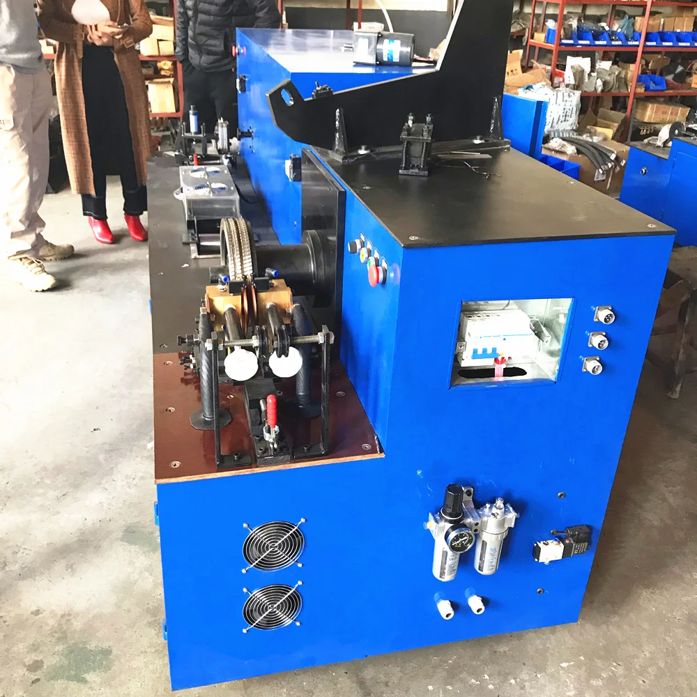 New invented high efficiency coil nail making machine