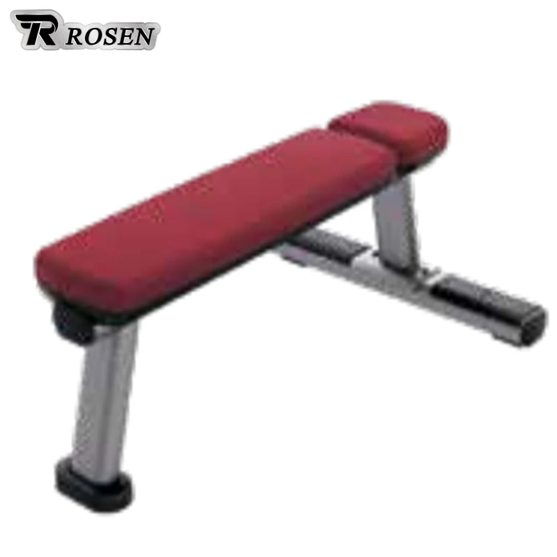 Moq 1 приемлемая 3 мм Толщина ROSEN тренажерный зал оборудование для фитнеса Бодибилдинг оцинкованная сталь плоская скамья с бесплатными запасными частями