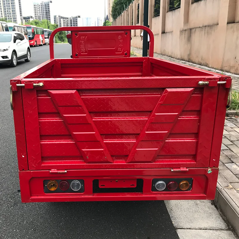3 Wheel Electric Mini Pickup motorcycle Tricycle Mini Truck For Sale