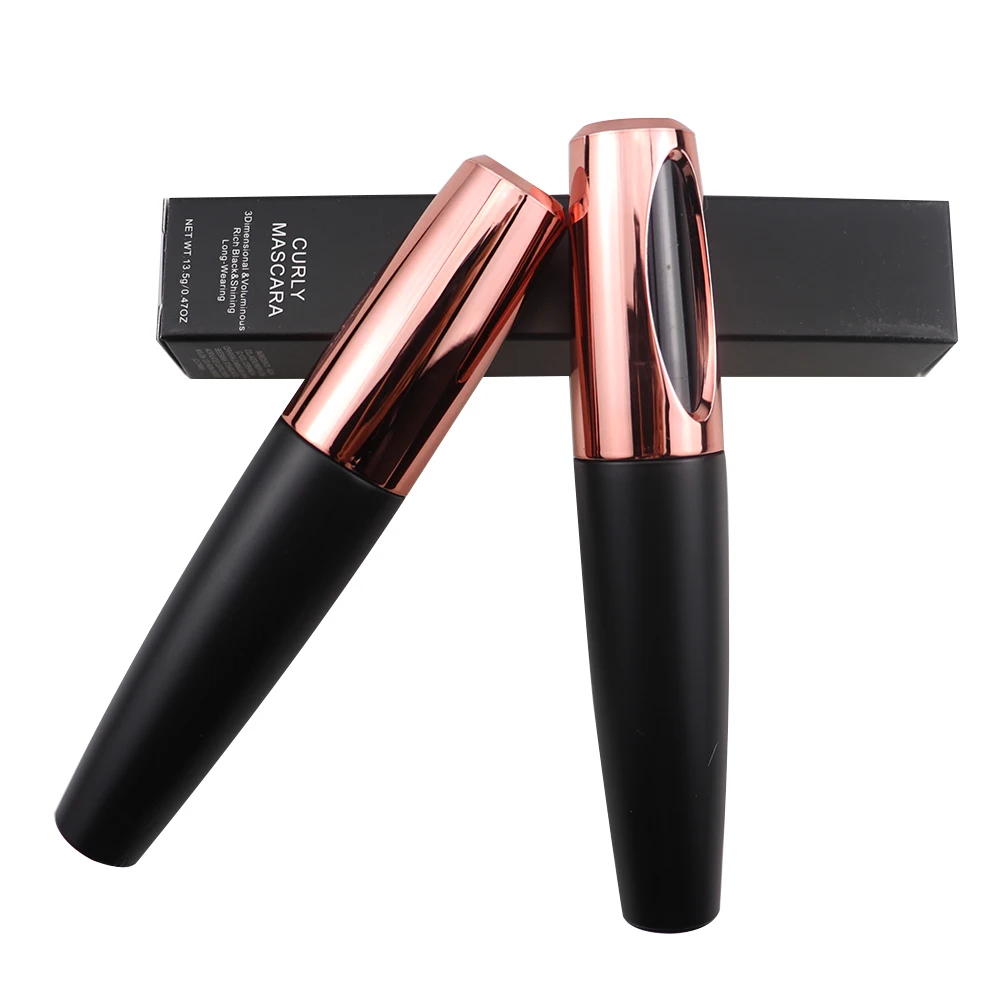Hot Popular 4D Fiber Mascara Quick Dry Waterproof Colorful Natural Mineral Gel for Makeup Lengthening Thickening Wholesale