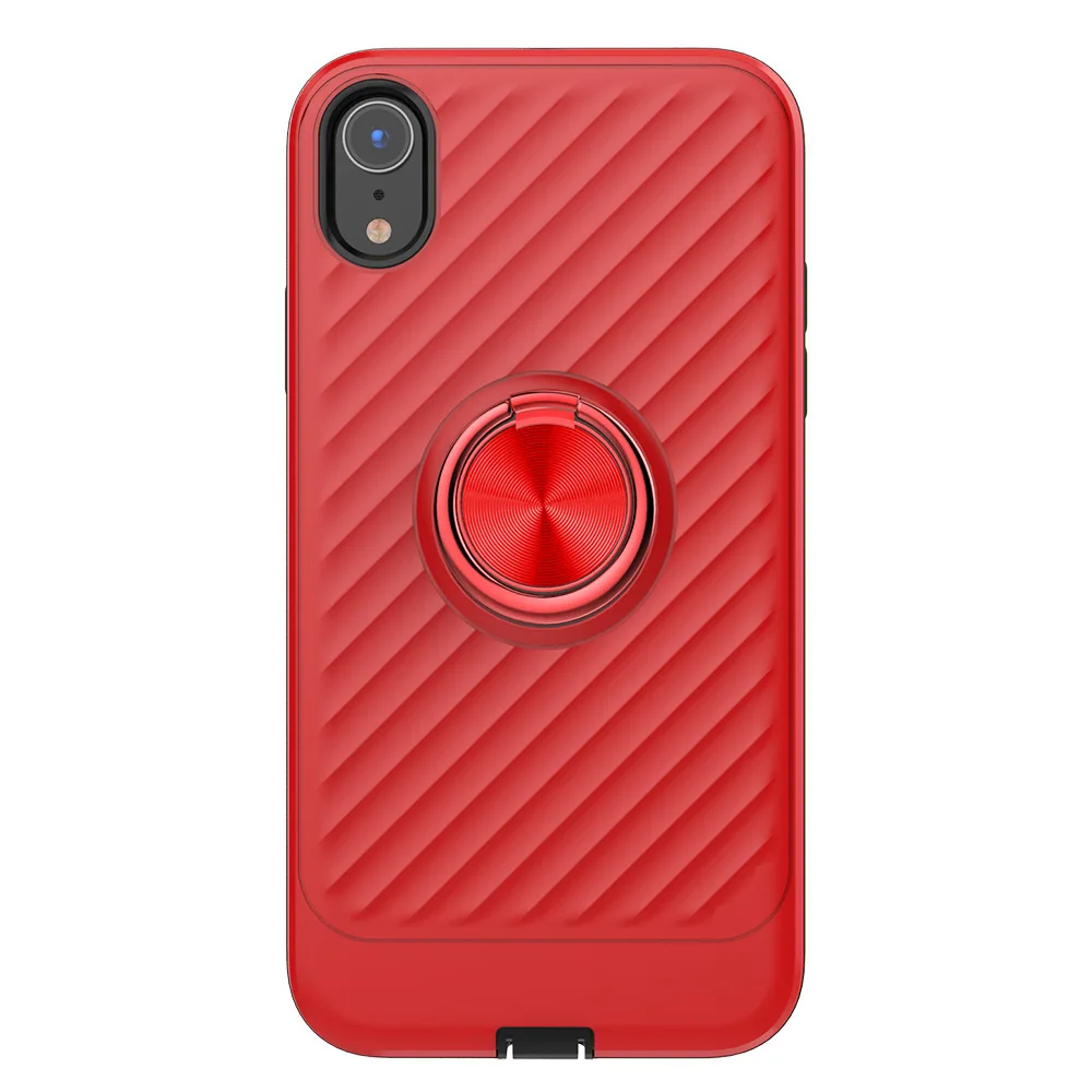 
 Аксессуары для телефонов iPhone 11 6,1 дюйма для iPhone XI 2 в 1 противоударный чехол металлическое кольцо подставка чехол для телефона  
