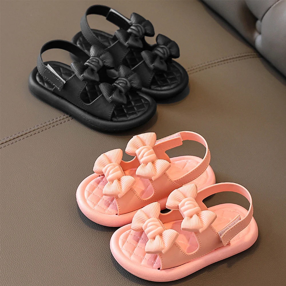 2024 New Kids Cheap Outdoor Casual Soft Bottom Beach Shoes Sandals Cute Baby Toddler Sandals for Girls