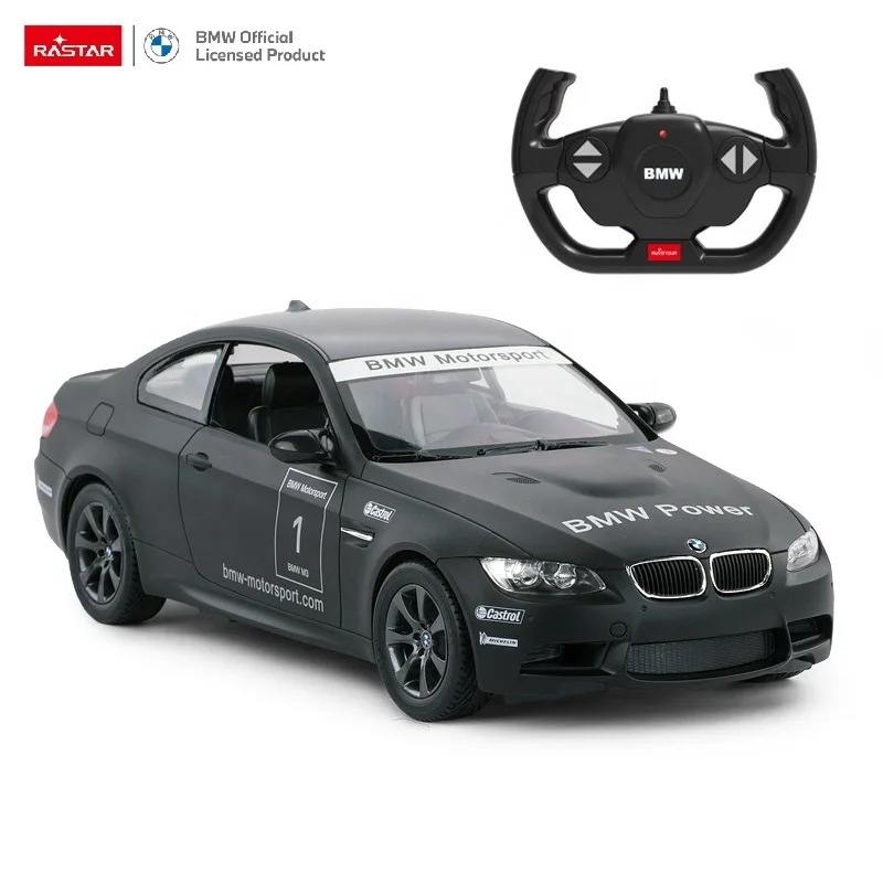 Rastar лидер продаж 2 4 г Электрический Радиоуправляемый автомобиль высокая скорость дистанционное управление 1:14 весы BMW M3 лицензированный гоночный игрушки для детей