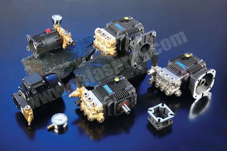 Water jetter mechanical horizontal plunger 100Bar 1450Psi high pressure washer pump