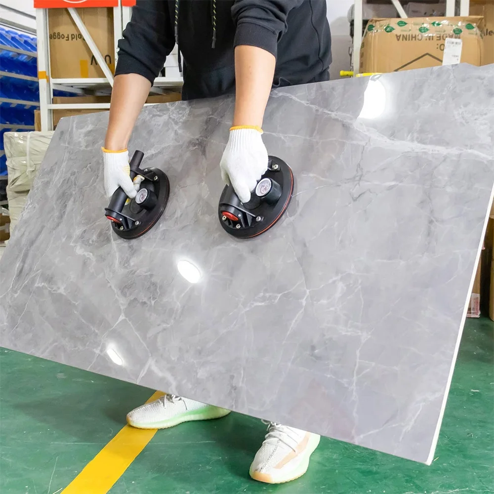 8' Heavy Duty Glass Tile Suction cup Lifter Hand held Sucker Vacuum Suction Cup With Pressure Gauge