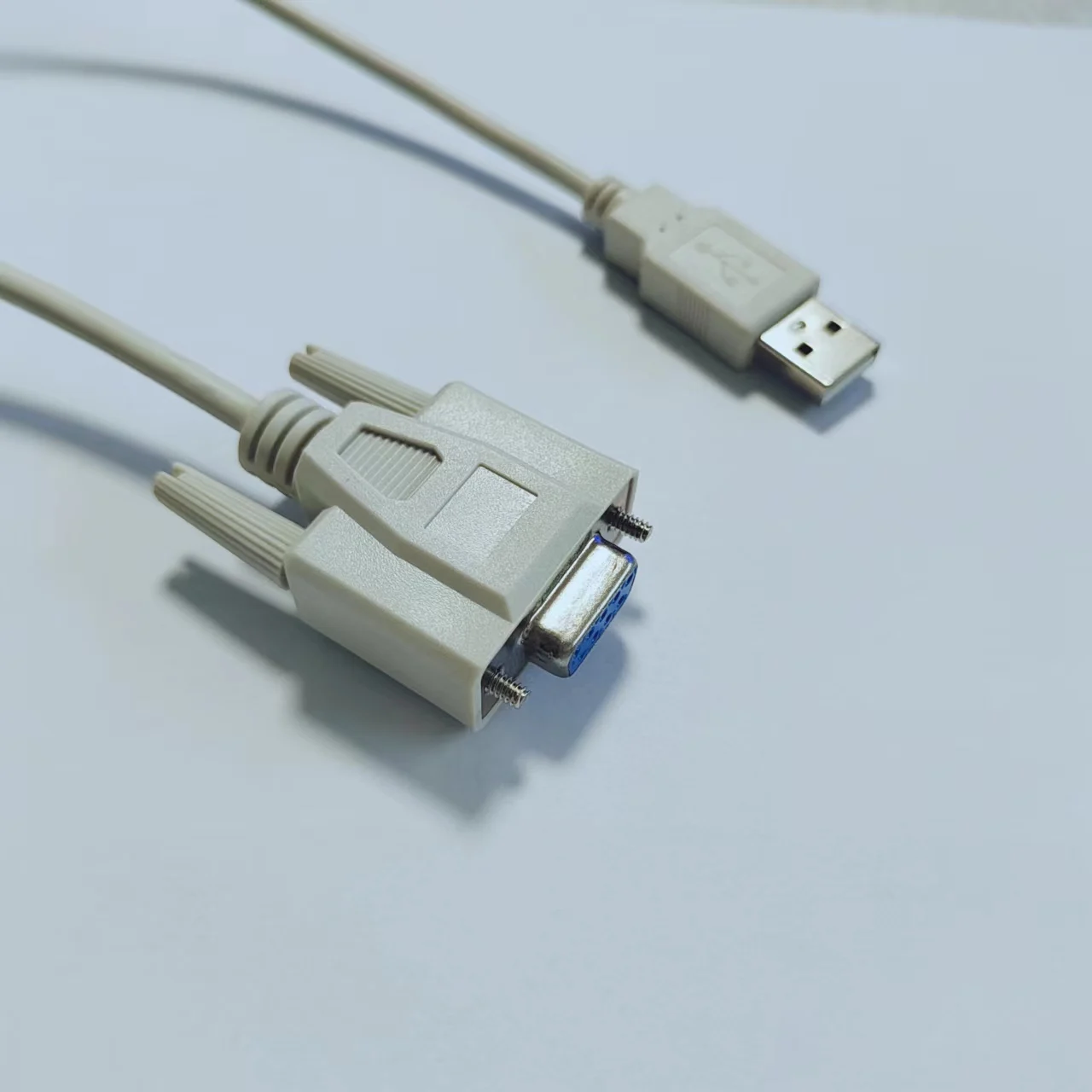 RS232 DB9F  TO USB AM  SERIAL CABLE MOLD