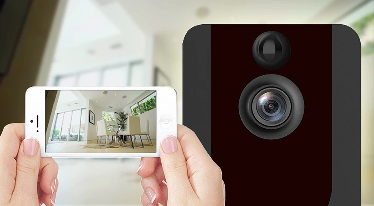 HL&OEM v7s livehome app control video doorbell with camera wifi 1080p smart home monitoring doorbells chime battery optional