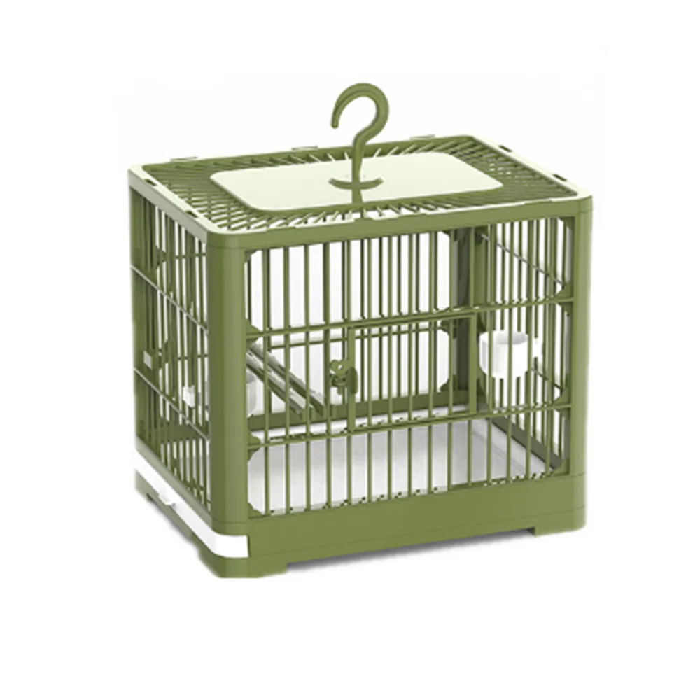 Birdcage Drawer-style plastic square cage luxurious villa for parrots suitable for finches specialized for home decoration