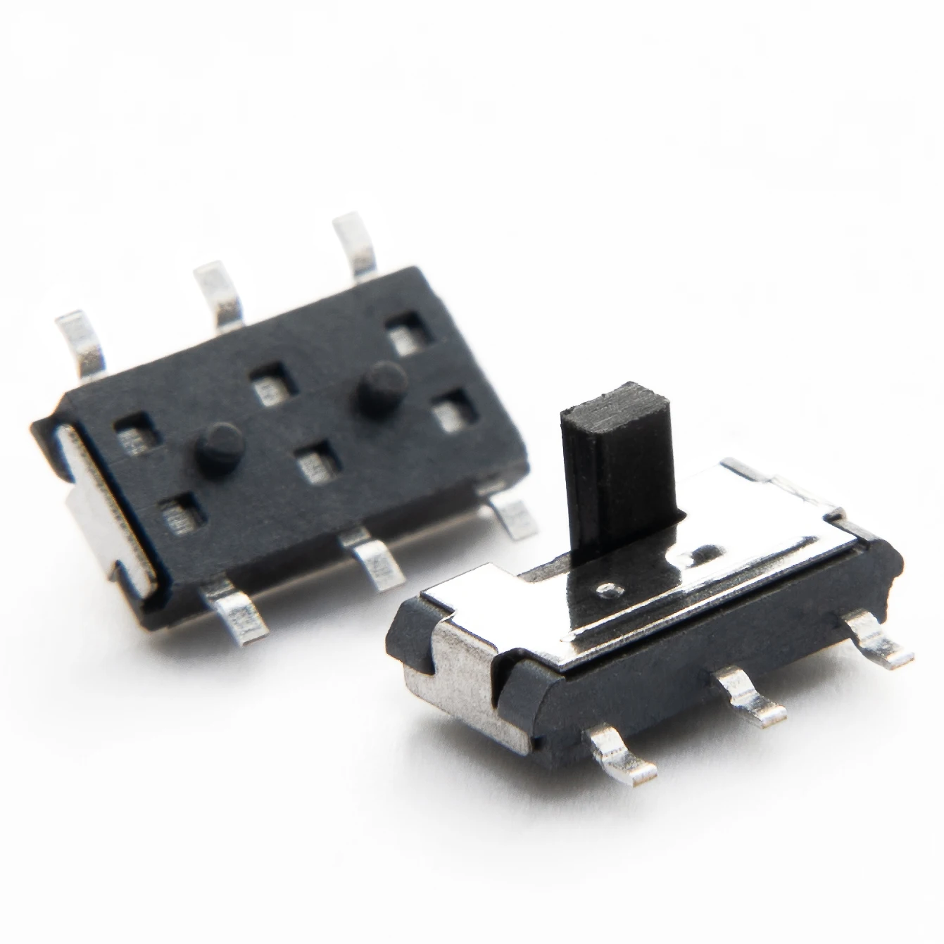 Miniature slide switch 12v mini micro switches 2 position mini  6 pin push switch