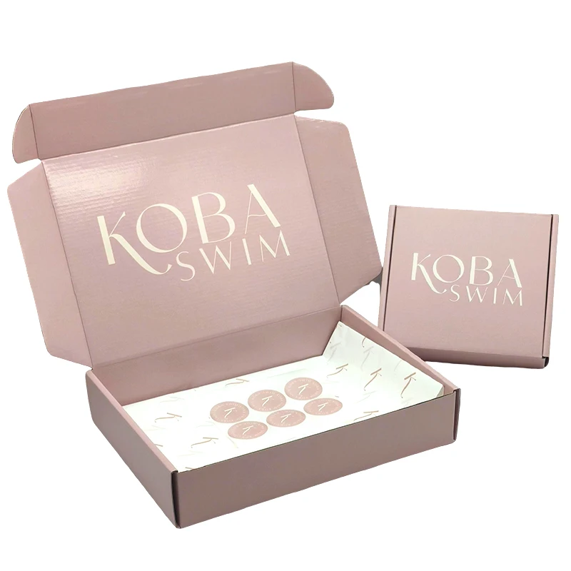 Wholesale custom printed unique corrugated shipping boxes custom logo cardboard mailer box