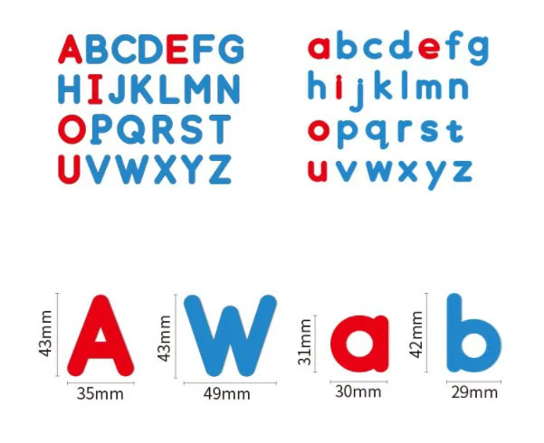 EVA foam letters and numbers with writing board Fridge Magnet toys set for kids Magnetic Arabic Alphabet