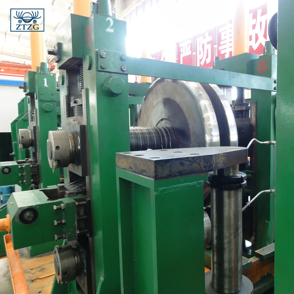 Metal Square Tube Production Line Production Of Profile Pipes Steel Pipe Form Machine