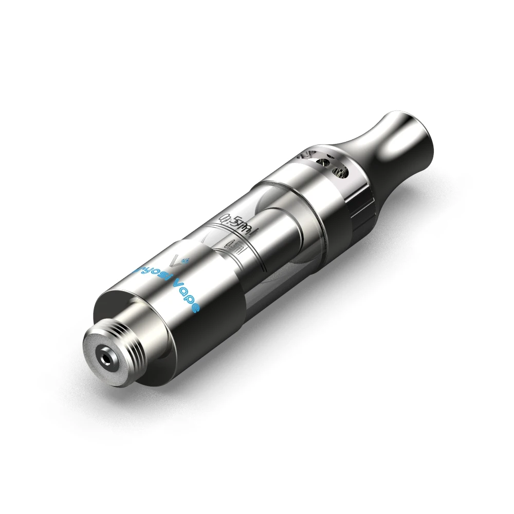 
Glass Ceramic Coil Vape Atomizer Wholesale Adjustable Airflow 1ml Vape Cartridge 