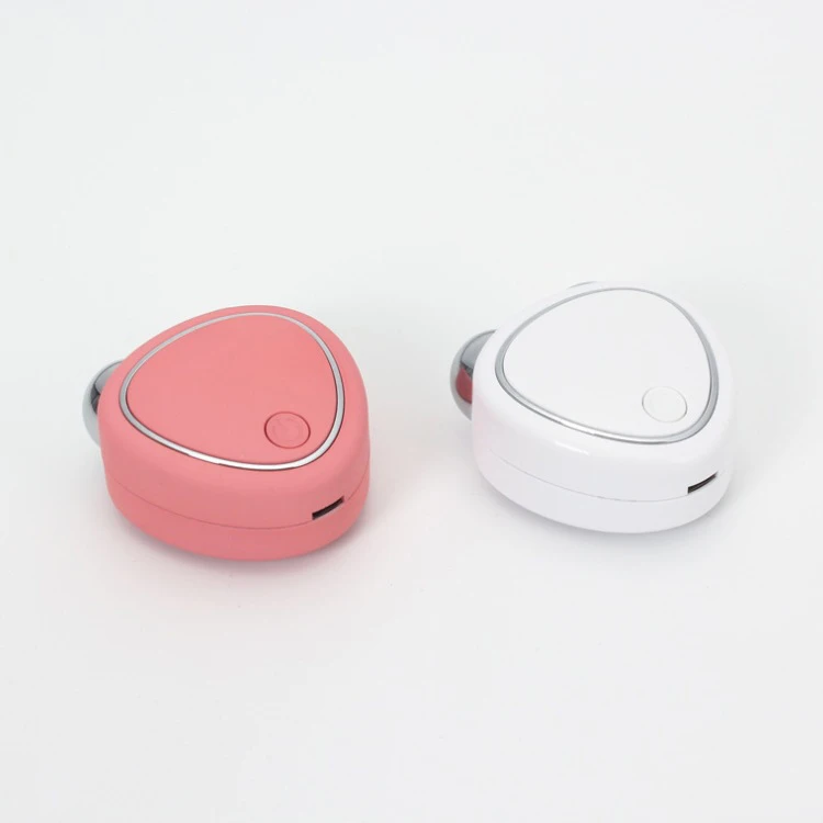 Micro current beauty instrument double 3D roller massager Beauty massager face slimming instrument