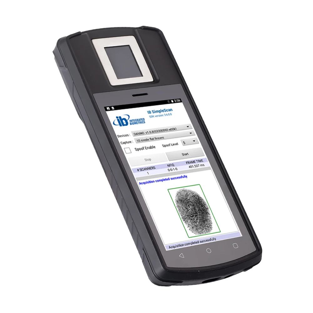 android handheld fingerprint terminal fbi fap30 nfc reader handheld pda