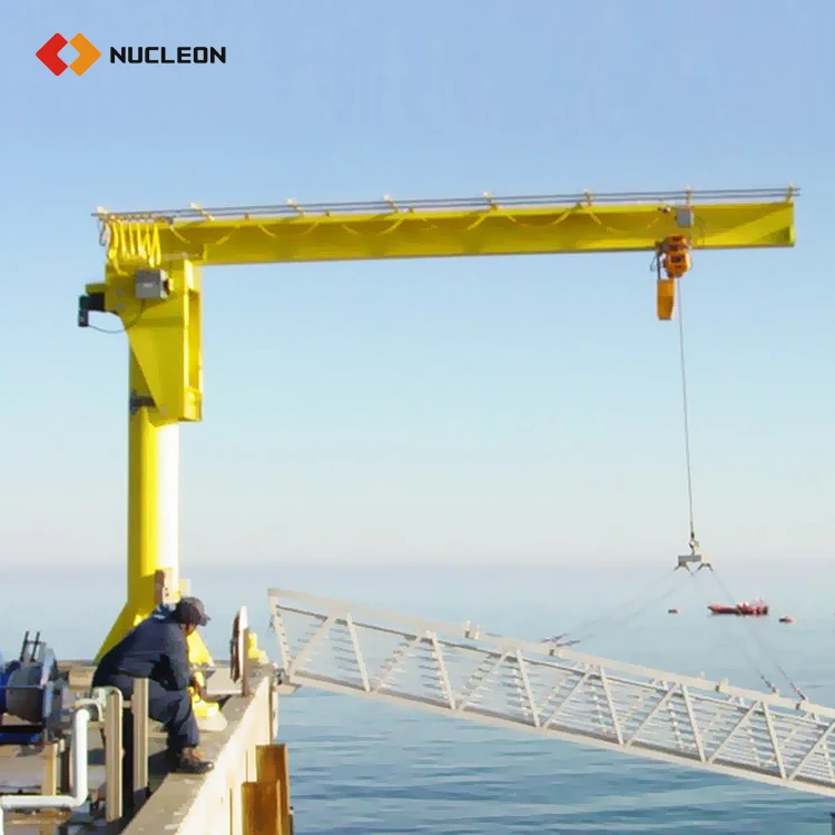 1000kg 1500kg 3000kg free standing electric 180 360 degree cantilever floor mounted workstation jib crane price