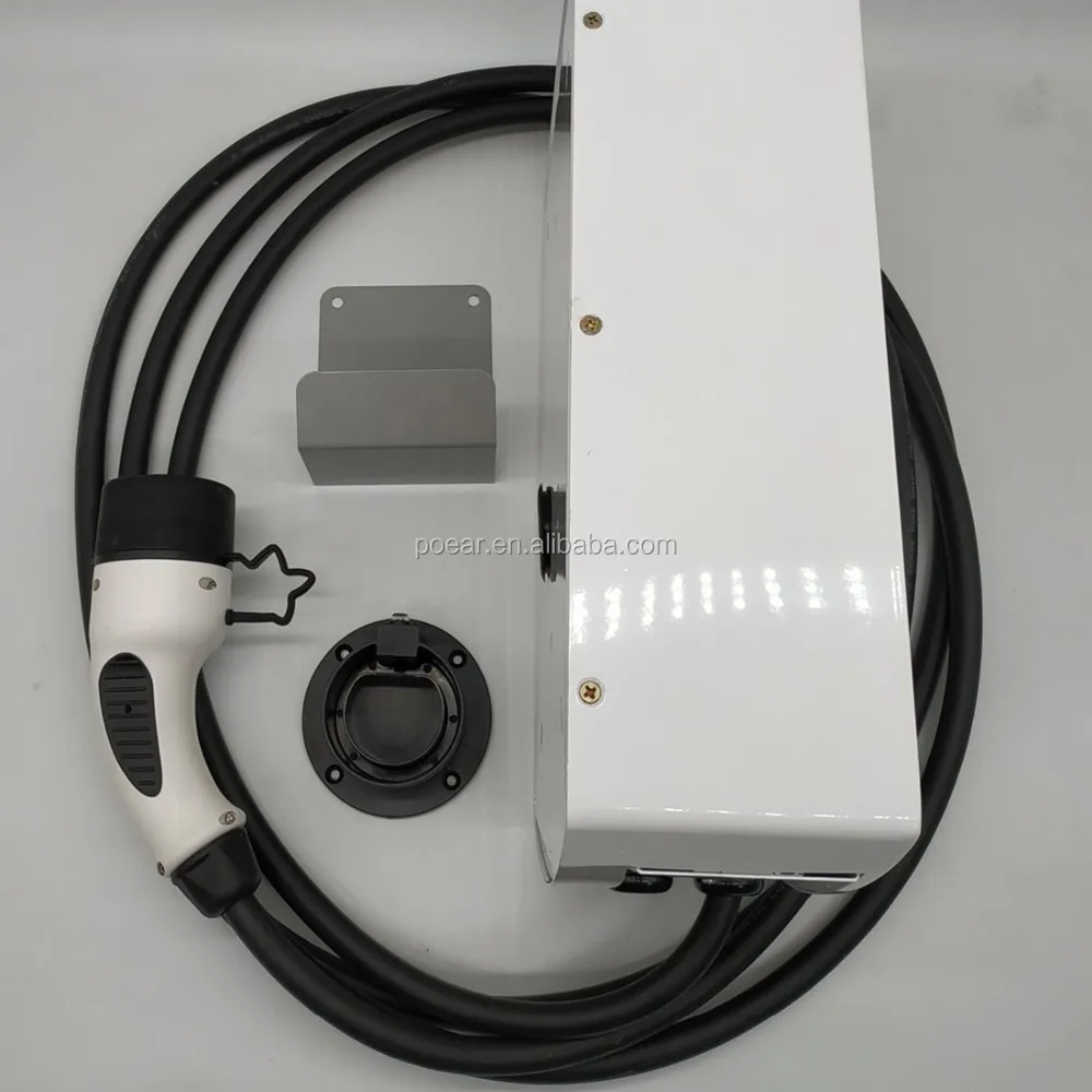 
32A 22kw EV Wall Charger Station with type2 plug ev charger 